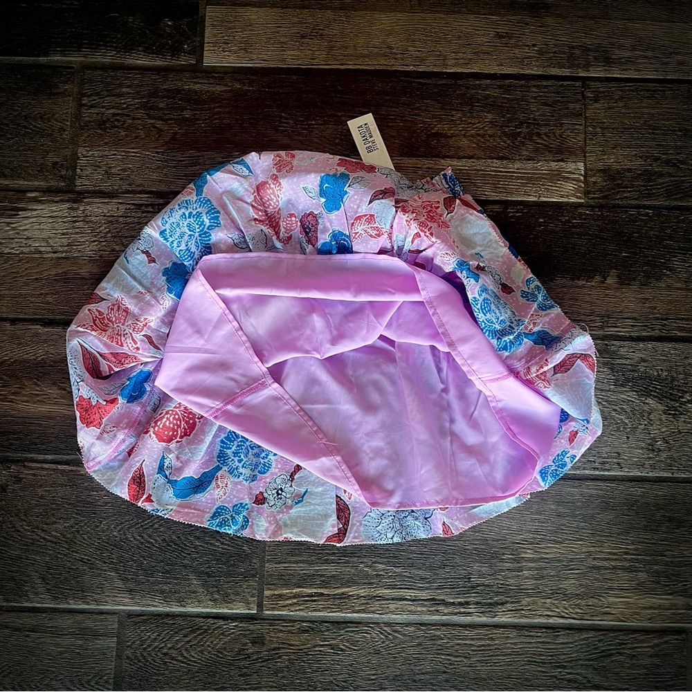 BB Dakota by Steve Madden pink & blue floral ruffled skirt S - Picture 3 of 7